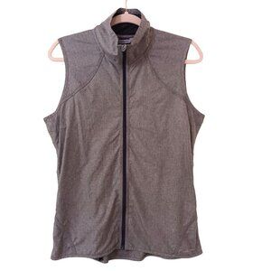 Moving Comfort Brooks Running Walking Gray Women's Vest Medium